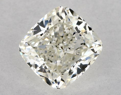 GIA 1.00 Carat K-SI1 Ideal Cut Cushion Modified Diamond